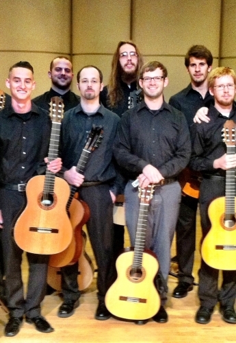 ECU Guitar Ensemble Photo